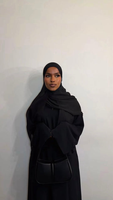 Black classic abaya